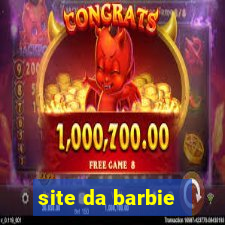 site da barbie - jogos